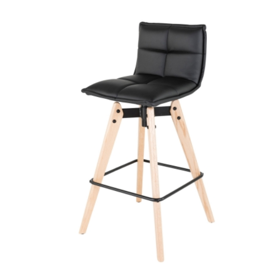 Chaise de bar noire, Gamme mae