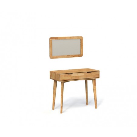 Coiffeuse en bois, 2 tiroirs, Gamme zermatt