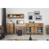 Coiffeuse en chêne, 1 tiroir, 1 miroir, Gamme atala