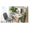 Coiffeuse en bois, 2 tiroirs, 1 niche, 1 miroir relevable, Gamme benidorm