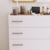 Commode contemporaine 4 tiroirs, Gamme moore