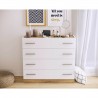 Commode contemporaine 4 tiroirs, Gamme moore