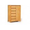 Commode en hêtre, 6 tiroirs, 1 porte, Gamme carouge