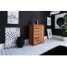 Commode en hêtre, 6 tiroirs, 1 porte, Gamme carouge