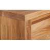 Commode en hêtre, 2 tiroirs, 2 portes, Gamme carouge