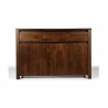 Commode en hêtre, 3 portes, 3 tiroirs, Gamme carouge