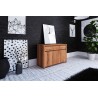 Commode en hêtre, 3 portes, 3 tiroirs, Gamme carouge