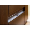Commode en hêtre, 2 portes, 2 tiroirs, Gamme lancy