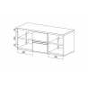 Commode en hêtre, 2 portes, 2 tiroirs, Gamme lancy