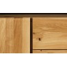 Commode en hêtre, 6 tiroirs, 1 porte, Gamme burgos