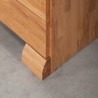 Commode en hêtre, 6 tiroirs, 1 porte, Gamme burgos