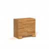 Commode en hêtre, 4 tiroirs, Gamme burgos