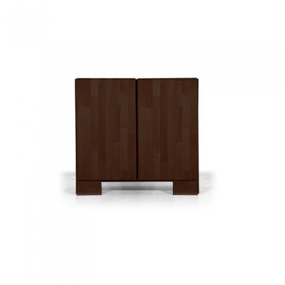 Commode en hêtre, 2 portes, Gamme burgos