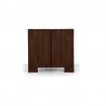 Commode en hêtre, 2 portes, Gamme burgos