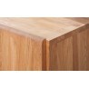 Commode en hêtre, 2 portes, Gamme burgos