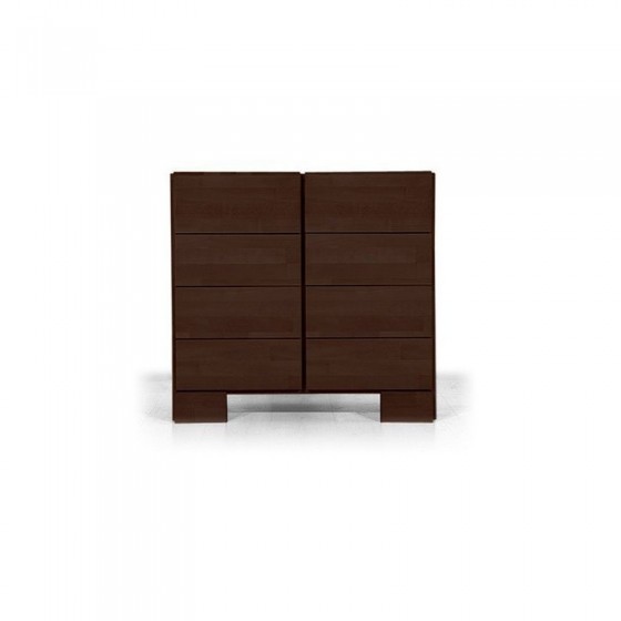 Commode en hêtre, 8 tiroirs, Gamme burgos
