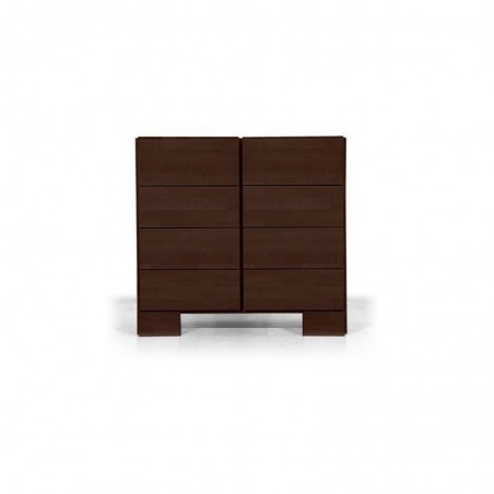 Commode en hêtre, 8 tiroirs, Gamme burgos