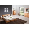 Commode en hêtre, 3 tiroirs, 2 portes, Gamme lancy