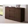 Commode en hêtre, 4 tiroirs centraux, 2 portes, Gamme lancy