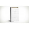 Commode en bois, 5 tiroirs, Gamme rimini