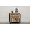Commode en teck recyclé, 2 portes, 2 tiroirs, Gamme avenue