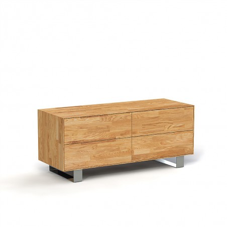 Commode en chêne, 4 tiroirs, Gamme dali