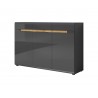 COMMODE DESIGN 3 PORTES ET 3 TIROIRS  ? GAMME SHINE