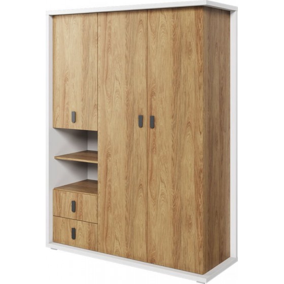 ARMOIRE DRESSING DESIGN 3 PORTES 2 TIROIRS  ? GAMME VITA