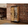 Armoire dressing,  2 portes, 2 penderies et 5 niches,  Gamme RICCIANO_Y2