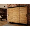 Armoire dressing,  2 penderies et 10 niches,  Gamme RICCIANO
