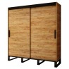 Armoire dressing,  2 penderies et 10 niches,  Gamme RICCIANO