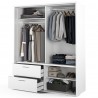 Armoire dressing  2 portes coulissantes , Gamme concept