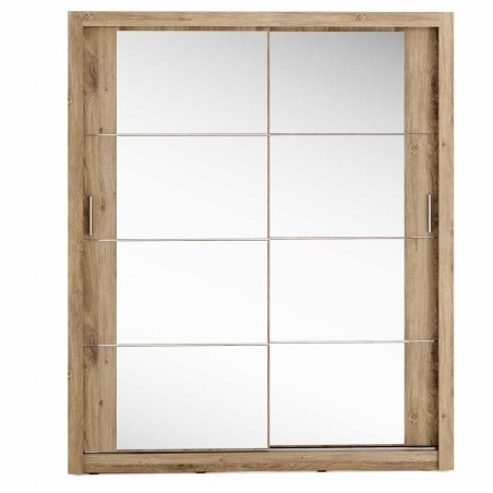 Armoire dressing  2 portes coulissantes avec miroirs , Gamme concept