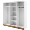 Armoire dressing 3 portes coulissantes, Gamme moore