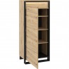 Armoire 1 porte basse avec led , Gamme sven