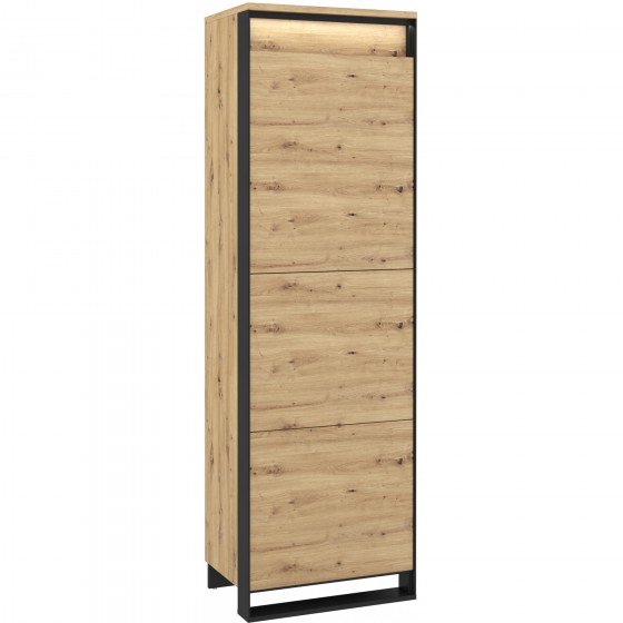 Armoire 1 porte haute  avec led , Gamme sven