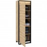 Armoire 1 porte haute  avec led , Gamme sven
