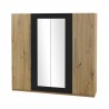 Armoire dressing contemporaine 4 portes , Gamme arte
