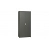Dressing en bois gris, 2 portes, Gamme Orlando
