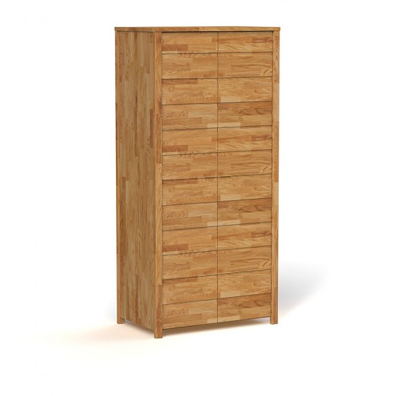 Dressing en bois , 2 portes avec penderie, Gamme carouge