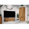 Dressing en hêtre, 4 portes, Gamme lancy