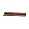 Étagère murale placage chêne, 160 cm, Gamme verone
