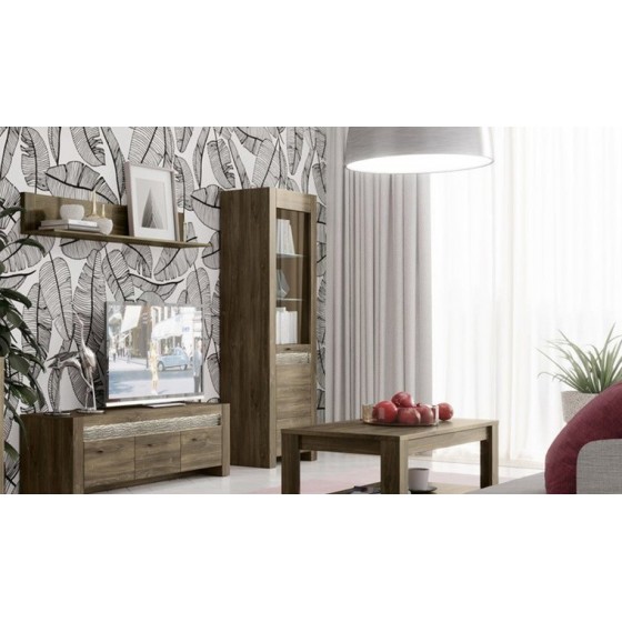 Étagère murale en bois mdf et pvc, Gamme bilbao