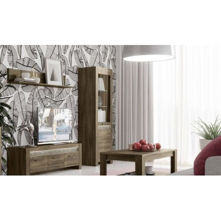 Étagère murale en bois mdf et pvc, Gamme bilbao