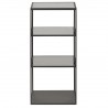 Etagère 3 niches métal et verre noir, Gamme joya