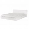 Lit king size finition blanc 180 x 200 cm, Gamme float