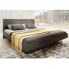 Lit design 180 x 200, couleur noir, Gamme KaliAnth