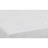 Matelas blanc, 120 x 200 cm, déhoussable, Gamme Appietto