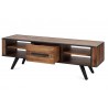 Meuble tv 150 vintage metal et bois acacia, Gamme cusco