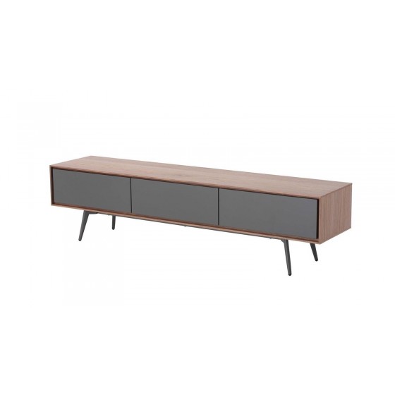 Meuble tv 2 tiroirs, 1 porte abattante, Gamme abys